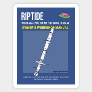 Riptide Manual Sticker